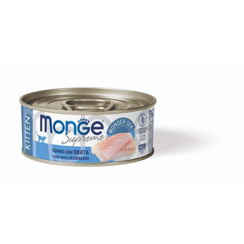 Monge Supreme Kitten Lattina Multipack 24x80G