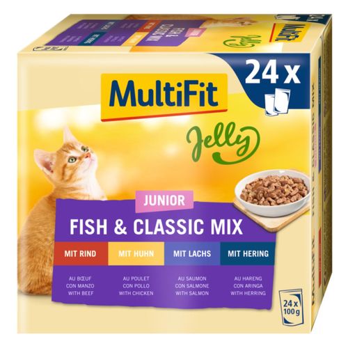 MultiFit Jelly Junior Busta Multipack 24x100G