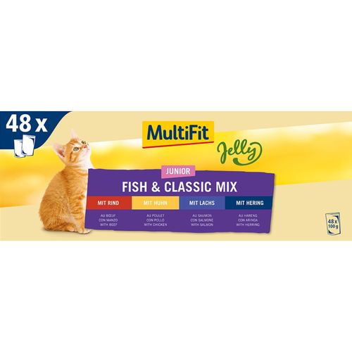 MultiFit Jelly Junior Busta Multipack 48x100G
