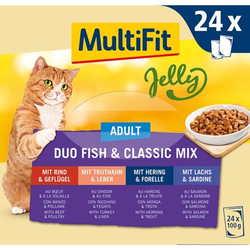 MultiFit Jelly Cat Busta Multipack 24x100G