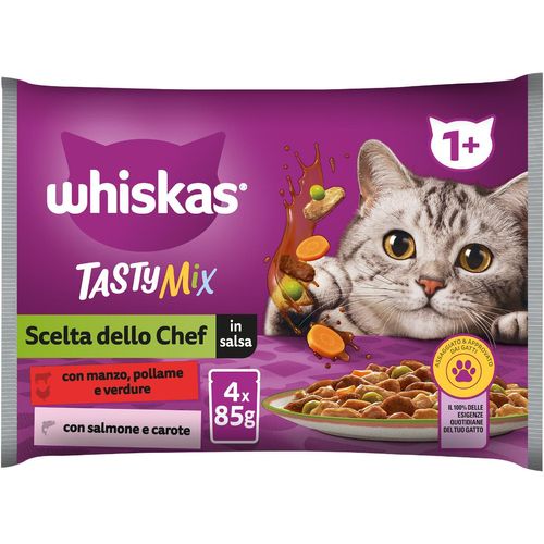 Whiskas Tasty Mix Cat Busta Multipack 4x85G