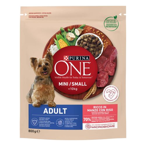 Purina One Cane Adult Mini Manzo e Riso