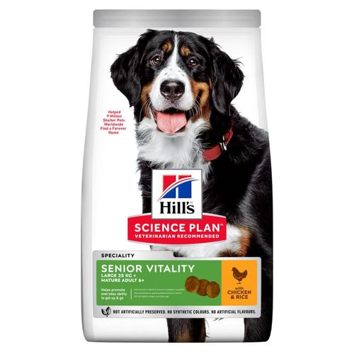 Hill's Science Plan Dog Senior Large Vitality Pollo