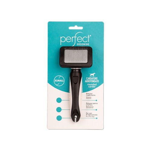 Perfect Grooming Cane Cardatore Arrotondato