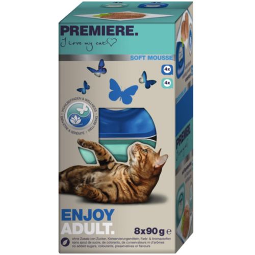 Premiere Enjoy Cat Vaschetta Multipack 8x90G
