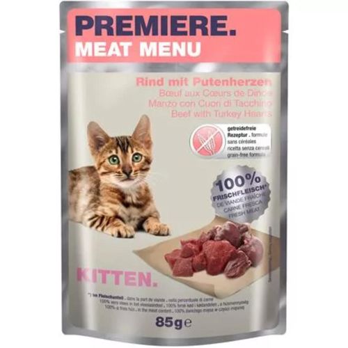 Premiere Meat Menu Kitten Busta Multipack 12x85G