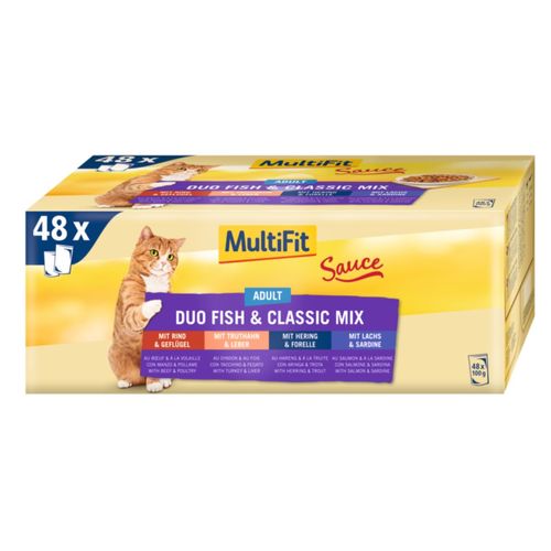 MultiFit Sauce Cat Busta Multipack 48x100G