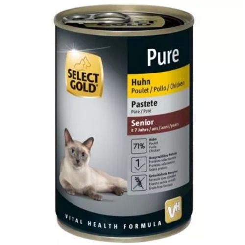 Select Gold Pure Cat Senior Lattina 400G