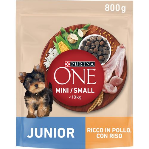 Purina One Cane Junior Mini Pollo e Riso