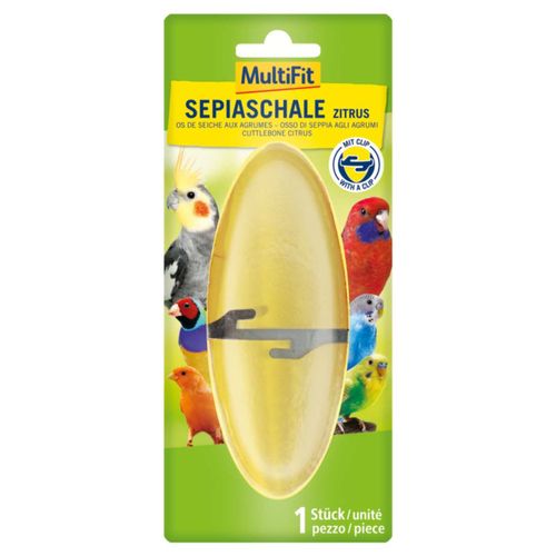 MultiFit Mangime supplementare Uccelli Osso di Seppia al Limone