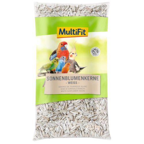 MultiFit Snack per Uccelli Semi di Girasole Bianchi