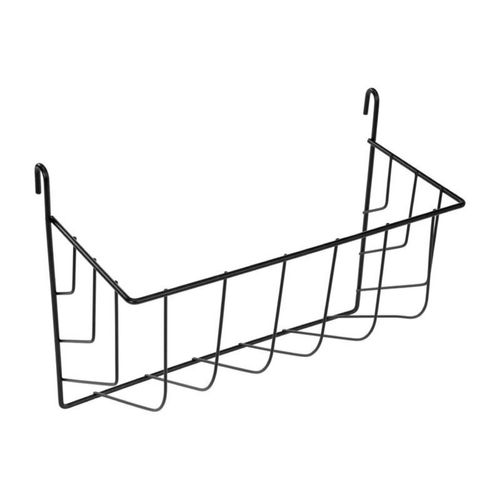 Anione Portafieno in Metallo per Roditori Nero