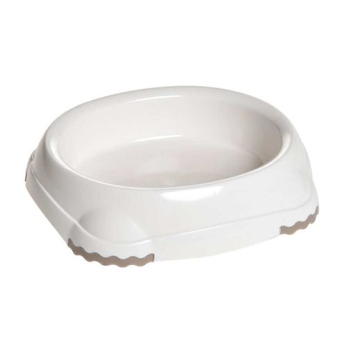 Fit and Fun Ciotola per Gatto in Plastica Bianca