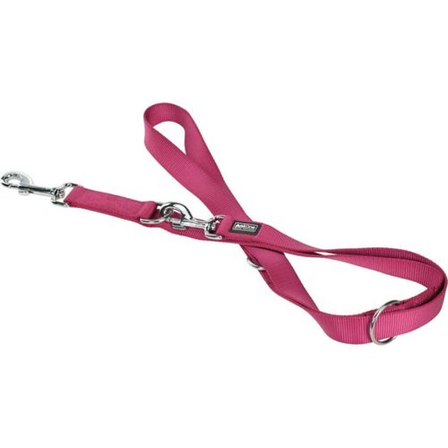 Anione Guinzaglio Classic in Nylon Bordeaux