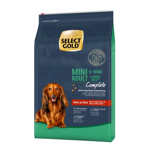 Select Gold Complete Mini Adult con Manzo