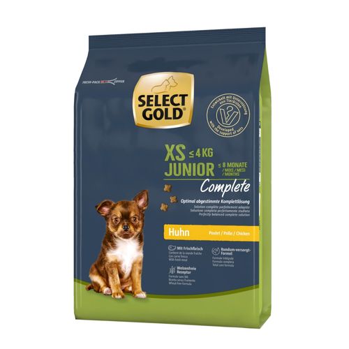 Select Gold Complete XS Junior Pollo