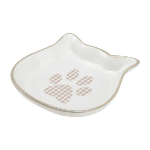 AniOne Gatto Ciotola Piatta con Zampette