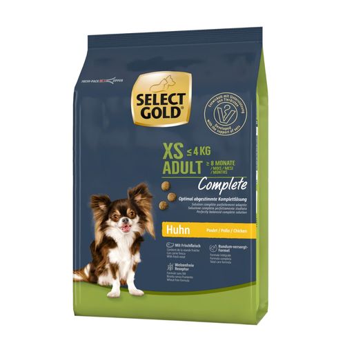 Select Gold Complete XS Adult Pollo