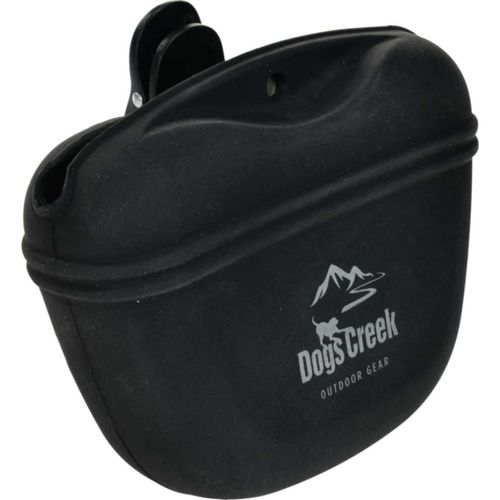 Dogs Creek Porta Snack Nero in Silicone