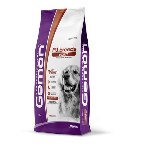 Gemon Cane Adult All Breeds Agnello e Riso