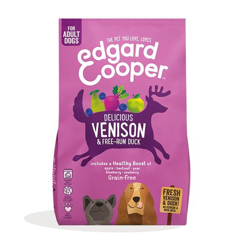Edgard & Cooper Dog Adult Cervo e Anatra