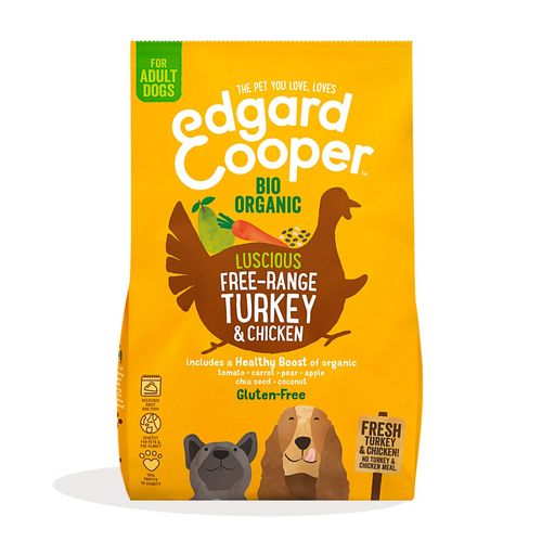 Edgard & Cooper Dog Adult Bio Organic Pollo e Tacchino