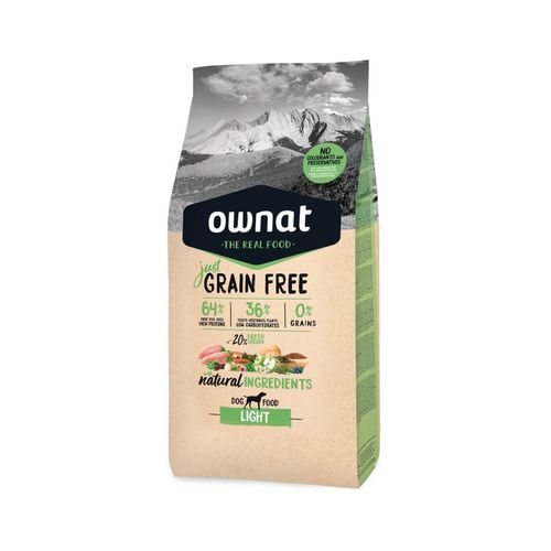 Ownat Dog Just Grain Free Light