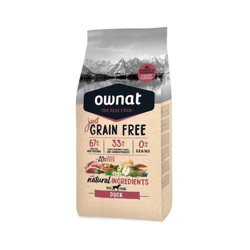 Ownat Dog Just Grain Free Anatra