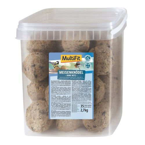 MultiFit Uccelli Palle di Grasso Senza Rete