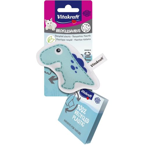 Recyclesaurus Dinosauro con Catnip Grigio