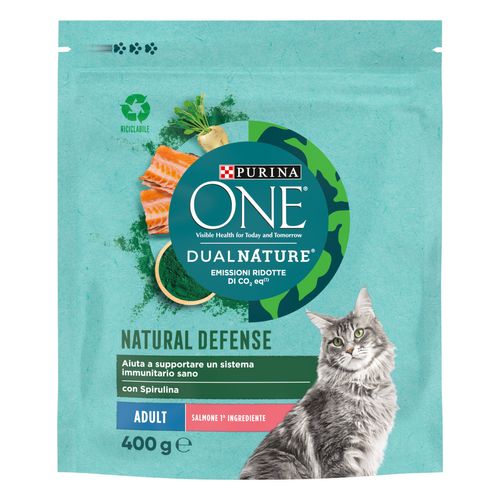 Purina One Cat DualNature Crocchette Salmone