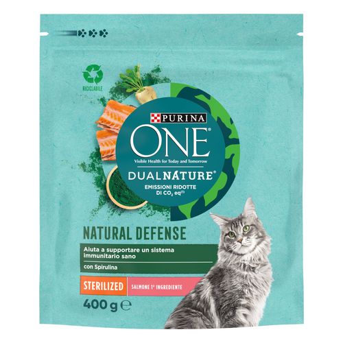 Purina One Cat DualNature Sterilizzato Salmone