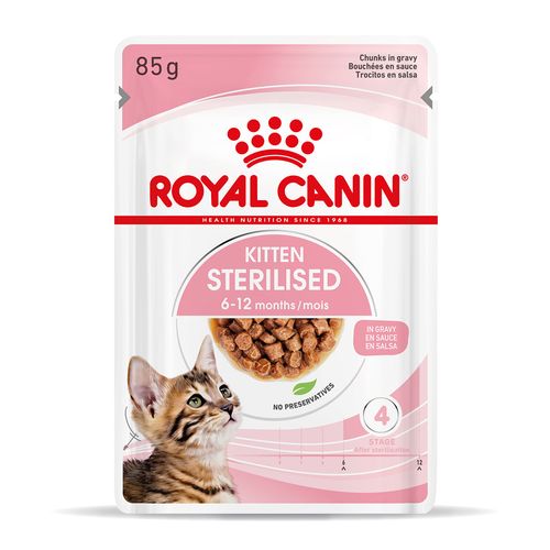 Royal Canin Kitten Sterilised Busta Multipack 48x85G