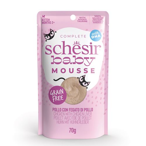 Schesir Baby Kitten Busta Multipack 12x70G