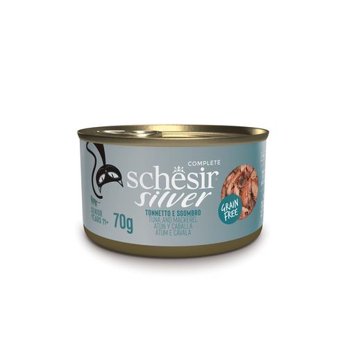Schesir Silver Senior 11+ Lattina Multipack 12x70G