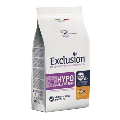 Exclusion Dog Hypoallegenic Medium large Anatra