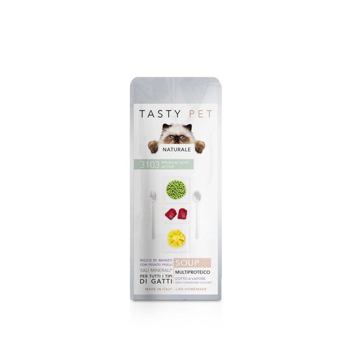 Tasty Pet Cat Premium Soup Active Busta Multipack 36x50G