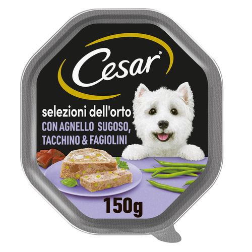 Cesar Dog Selezioni dell'Orto Vaschetta Multipack 14x150G