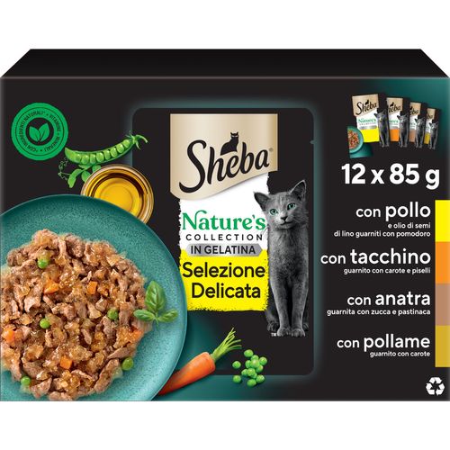 Sheba Nature’s Collection Cat Busta Multipack 12x85G