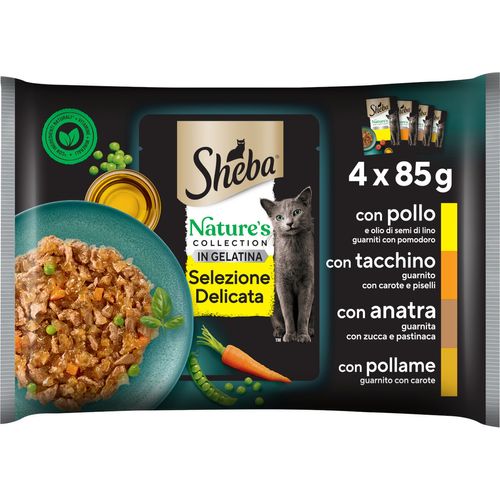 Sheba Nature’s Collection Cat Busta Multipack 4x85G