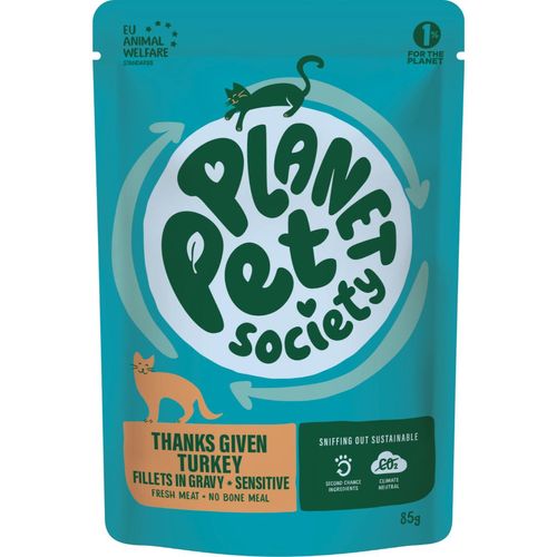 Planet Pet Society Cat Sensitive Busta Multipack 24x85G