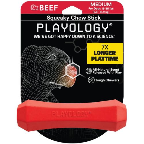 Playology Cane Gioco Squeak Aroma Manzo