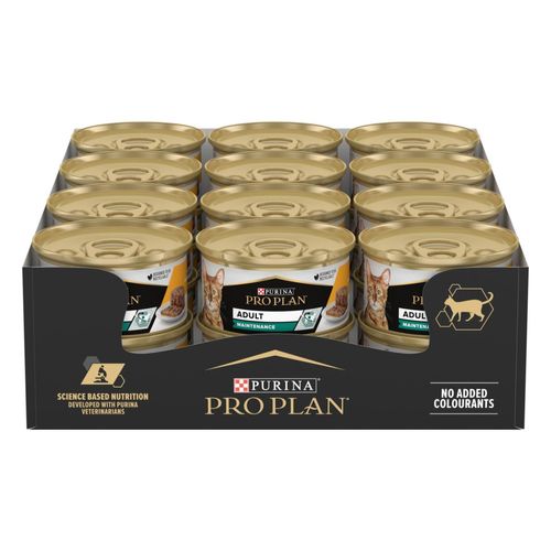 Purina Pro Plan Maintenance Cat Lattina Multipack 24x85G