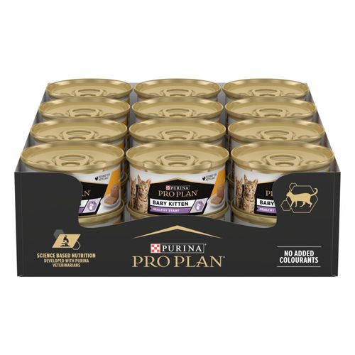 Purina Pro Plan Healthy Start Baby Kitten Multipack 24x85G