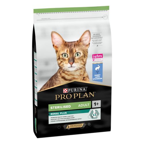 Purina Pro Plan Renal Plus Sterilised Adult 1+ con Coniglio