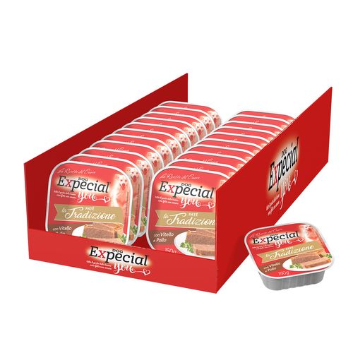 Expecial You Dog Paté Vaschetta Multipack 22x150G