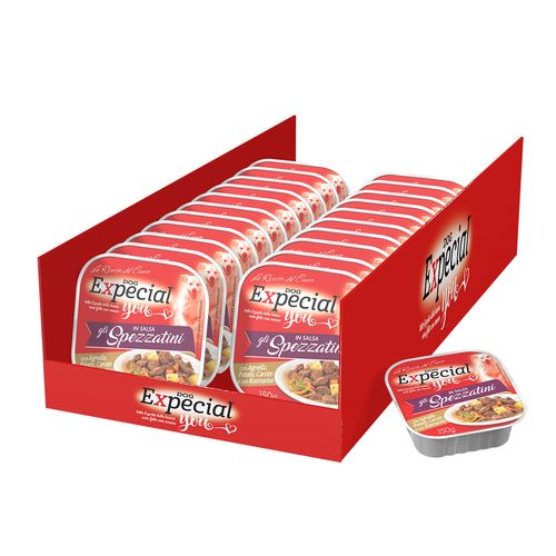 Expecial You Dog Gli Spezzatini  Vaschetta Multipack 22x150G