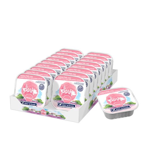 Hi Pork Dog Vaschetta Multipack 18x300G