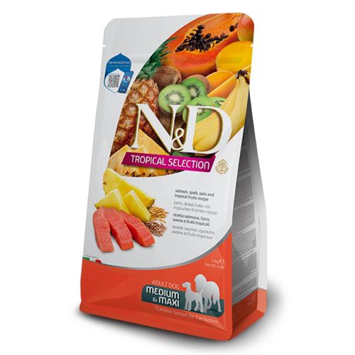 N&D Dog Tropical Selection Adult Medium&Maxi Salmone