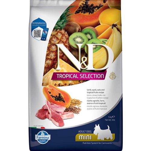N&D Dog Tropical Selection Adult Mini Agnello